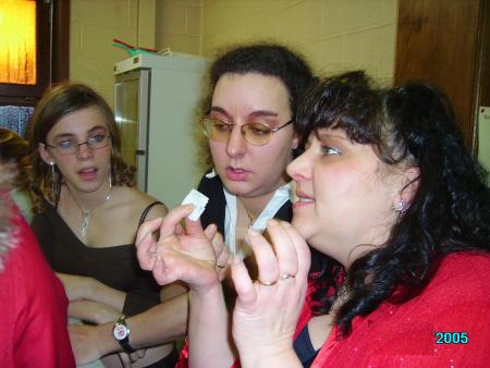 Ang�lisme!!! avec aude, line, et gwen....   Super...