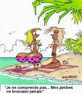 Dr�le...! Et mes Jambes?