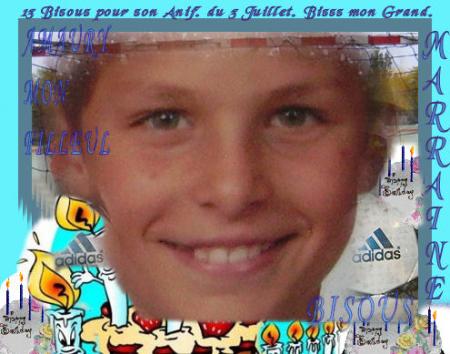 13 Gros Bisous pour son Anniversaire . Bissssssssssssss