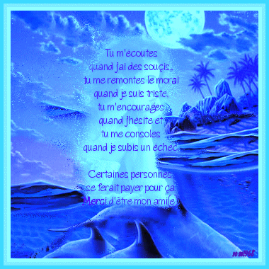 De tout Coeur Merci d'�tre mon Ami