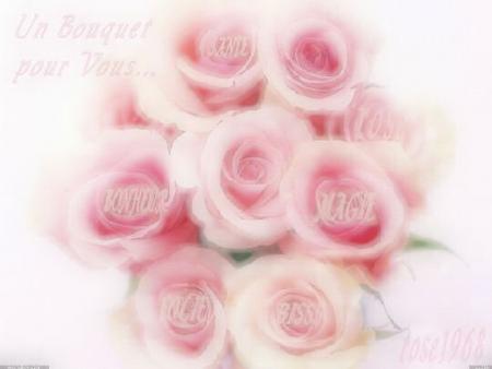 Un Bouquet pour Vous aujourd'hui les Ami