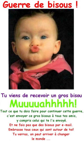 Guerre de BISOUS!