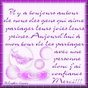 Mille Merci pour Tout les Ami